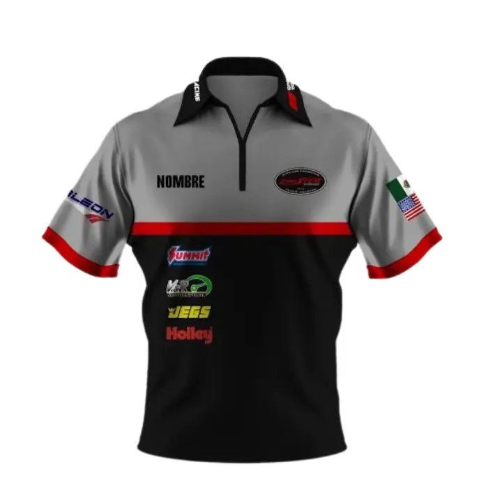 Camisa Racing Team Gris