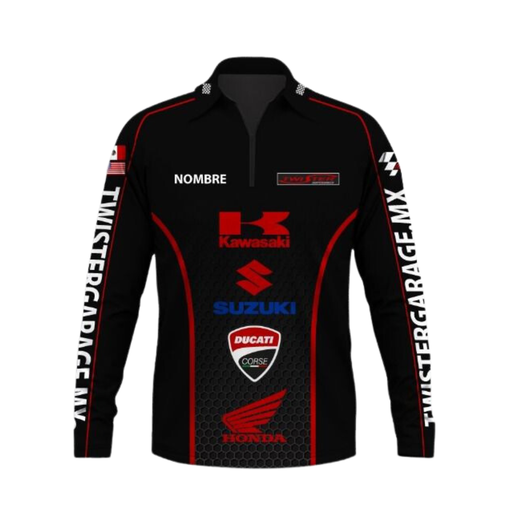 Camisa Superbikes Negra