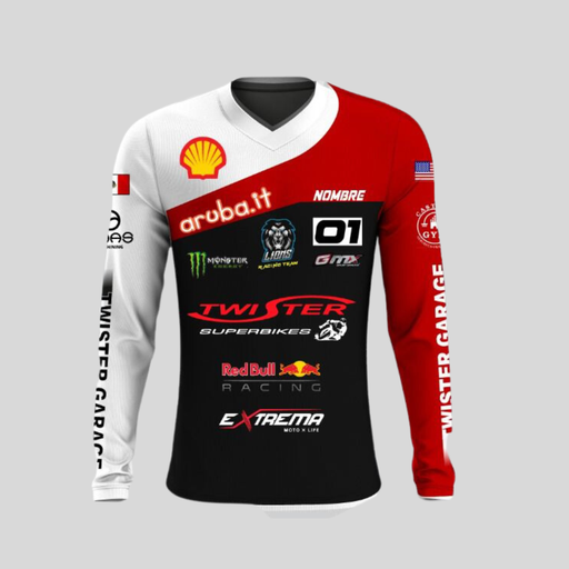 Camisa Superbikes Roja